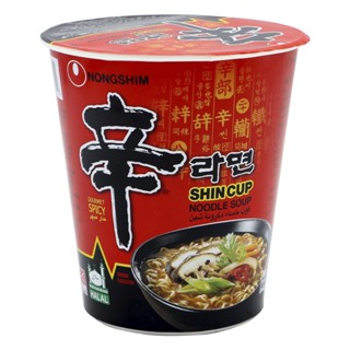 มาม่าเกาหลี นงชิม nongshim shin cup 68g 농심 신컵