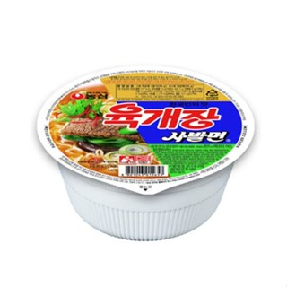 มาม่าเผ็ดเกาหลี รสเนื้อยูกเกจัง nongshim yugaejung s-cup 86g 농심 육개장 사발면