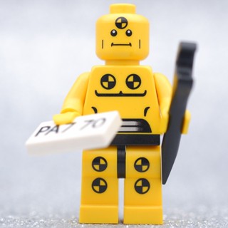 LEGO Demolition Dummy Series 1 - MINIFIGURE SERIES LEGO เลโก้ มินิฟิกเกอร์ ตัวต่อ ของเล่น