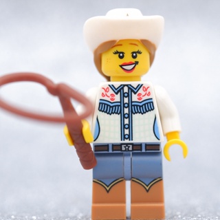 LEGO Cowgirl Series 8 - MINIFIGURE SERIES LEGO เลโก้ มินิฟิกเกอร์ ตัวต่อ ของเล่น