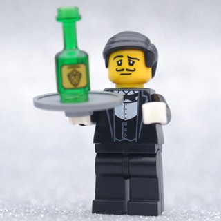 LEGO Waiter Series 9 - MINIFIGURE SERIES LEGO เลโก้ มินิฟิกเกอร์ ตัวต่อ ของเล่น