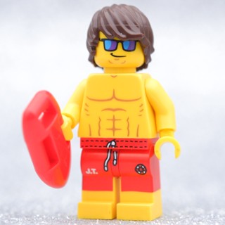 LEGO Lifeguard Series 12 - MINIFIGURE SERIES LEGO เลโก้ มินิฟิกเกอร์ ตัวต่อ ของเล่น