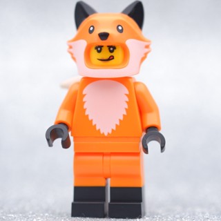 LEGO Fox Costume Girl Series 19 - MINIFIGURE SERIES LEGO เลโก้ มินิฟิกเกอร์ ตัวต่อ ของเล่น