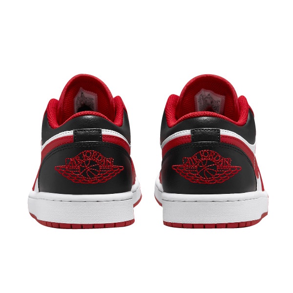 ₪Nike Air Jordan 1 Low Reverse Black Toeรองเท้าผ้าใบผู้ชาย