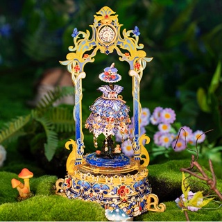 โมเดลตัวต่อโลหะ รูป Alice in Wonderland 3 มิติ แฮนด์เมด DIY สําหรับของขวัญวันเกิด