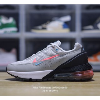 N_ike Air Max รองเท้าผ้าใบลําลอง กันลื่น สีดํา