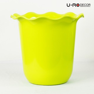 U-RO DECOR รุ่น BLOOM (บลูม) กระถางดอกไม้เมลามีน (มี 6 สี) Flower Pot MULTICOLOR กระถางปลูกต้นไม้