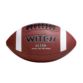 ⊙▧✤WITESS Rugby American Football Standard Match ผู้ใหญ่หมายเลข 9 เยาวชนหมายเลข 6 ของเล่นเด็กหมายเลข 3