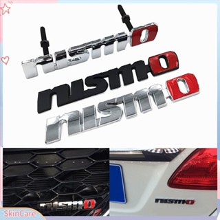 [SK] nismo สติกเกอร์โลหะ ลายตัวอักษร สําหรับติดตกแต่งรถยนต์