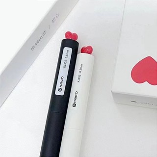 [พร้อมส่ง] Kaco Original ปากกาเจล หมุนได้ สีดํา สําหรับของขวัญ
