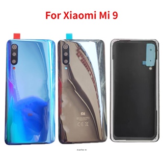 ฝาครอบแบตเตอรี่ ด้านหลัง พร้อมกล้อง แบบเปลี่ยน สําหรับ Xiaomi Mi 9 M1902F1G