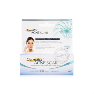 Dermatix ® Acne Scar 5g. เจลลดรอยแผลเป็น จากสิวโดยเฉพาะ ซิลิโคนเจล สิวอักเสบ สิวหลุม รอยดำ รอยแดง รักษาสิว