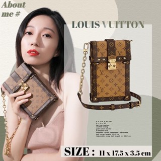 หลุยส์วิตตอง  Louis Vuitton  TRUNK VERTICAL กระเป๋าใส่โทรศัพท์/กระเป๋าสะพายข้าง/กระเป๋าสะพายไหล่