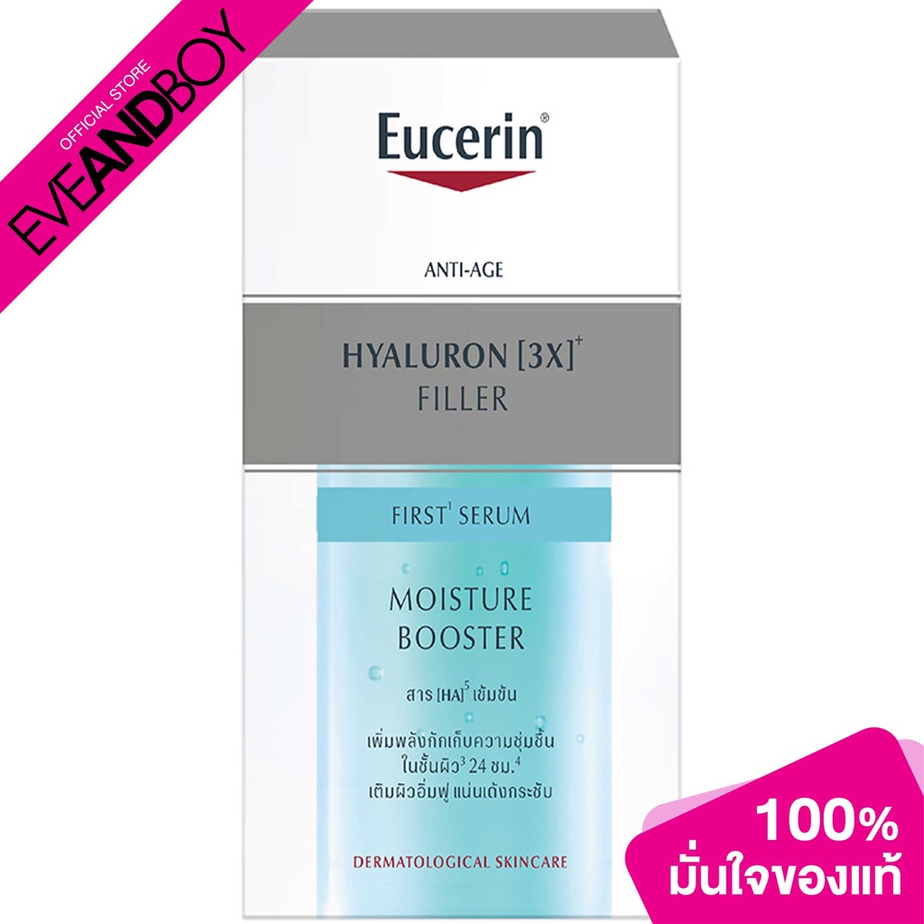 EUCERIN - Hyaluron (3X) Filler First Serum Moisture Booster (7 ml.) เซรั่ม