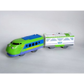 (#SP048) รถไฟ Tomy Plarail SPACE TRAIN พ่วงเสียง [🇯🇵 สินค้ามือสองจากญี่ปุ่น]