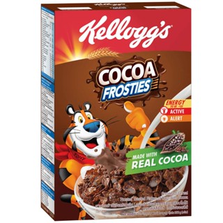 เคลล็อกส์อาหารเช้าโกโก้ฟร้อสตี้ 350กรัม  /  Kelloggs Cereal Cocoa Frosties 350g.