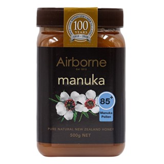 แอร์บอร์นน้ำผึ้งมานูก้าแอกทีฟ85บวก 500กรัม  /  Airborne Manuka Honey Active 85 plus 500g.