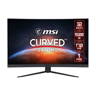 หน้าจอคอมพิวเตอร์ &lt; MONITOR (จอมอนิเตอร์) MSI G32C4 E2 - 31.5" VA FHD 170Hz CURVED FREESYNC PREMIUM