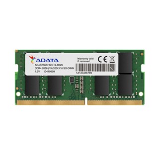 แรมสำหรับคอมพิวเตอร์ { 4GB DDR4 2666MHz RAM (หน่วยความจำ) ADATA 4 CHIP U-DIMM (AD4S26664G19-SGN)