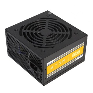 อุปกรณ์คอมพิวเตอร์ &amp; POWER SUPPLY (อุปกรณ์จ่ายไฟ) ANTEC ATOM B650 - 650W 80 PLUS BRONZE (BLACK) (ATX)