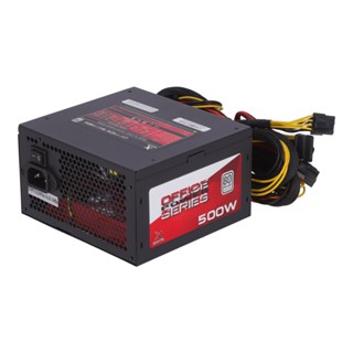 อุปกรณ์คอมพิวเตอร์ , POWER SUPPLY (อุปกรณ์จ่ายไฟ) EKONTA GL-E500 - 500W 80 PLUS (BLACK) (ATX)