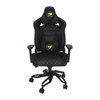 อุปกรณ์สำหรับเกมเมอร์ } GAMING CHAIR (เก้าอี้เกมมิ่ง) COUGAR ARMOR TITAN PRO (ROYAL BLACK)