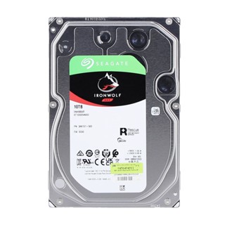 อุปกรณ์จัดเก็บข้อมูล ] 10 TB 3.5" HDD (ฮาร์ดดิสก์ 3.5") SEAGATE IRONWOLF - 7200RPM SATA3 (ST10000VN000)