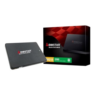 อุปกรณ์จัดเก็บข้อมูล .. 512 GB SSD (เอสเอสดี) BIOSTAR S160 - 2.5" SATA3