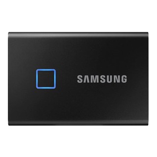 อุปกรณ์จัดเก็บข้อมูล // 2 TB PORTABLE SSD (เอสเอสดีพกพา) SAMSUNG T7 TOUCH (BLACK) (MU-PC2T0K/WW)