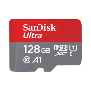 อุปกรณ์จัดเก็บข้อมูล [] 128 GB MICRO SD CARD (ไมโครเอสดีการ์ด) SANDISK ULTRA MICROSDXC UHS-I CARD (SDSQUAB-128G-GN6MN)