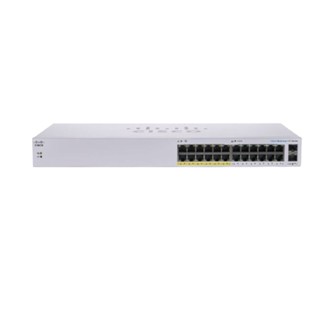 อุปกรณ์เน็ตเวิร์ค {} SWITCH (สวิตซ์) CISCO CBS110 BUSINESS 110 SERIES 24G (CBS110-24PP-EU)