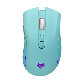 คีย์บอร์ด และเมาส์ &gt; WIRELESS MOUSE (เมาส์ไร้สาย) NUBWO (NM89W) BLUE 3 IN 1