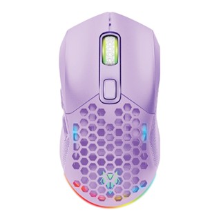คีย์บอร์ด และเมาส์ .. MOUSE (เมาส์) NUBWO NM-98 DUAL MODE (PURPLE)