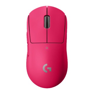 คีย์บอร์ด และเมาส์ {} WIRELESS MOUSE (เมาส์ไร้สาย) LOGITECH G PRO-X SUPERLIGHT (MAGENTA PINK)