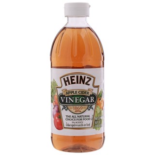 ไฮนซ์น้ำส้มสายชูหมักจากแอปเปิ้ล 473มล.  /  Heinz Apple Cider Vinegar 473ml.