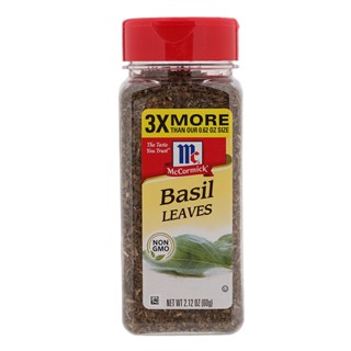 แม็คคอร์มิคใบเบซิล 60กรัม  /  Mccormick Basil Leaves 60g.