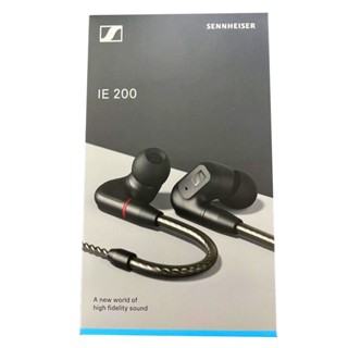 Sennheiser IE 200 High-Fidelity 3.5mm Wired In-Ear Audiophile Headphones (Black)