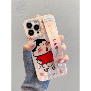 เคสโทรศัพท์มือถือ ลายการ์ตูนน่ารัก พร้อมสายคล้องมือ สําหรับ Apple iPhone 14 13 12 11 14