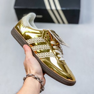 รองเท้าผ้าใบลําลอง Adidas Originals Samba OG กันลื่น ทนต่อการสึกหรอ