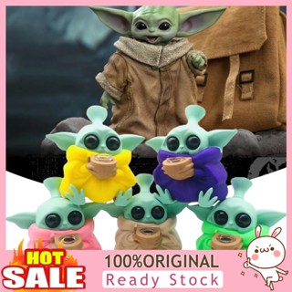 [B_398] Star War Figure Mini Decoration Silicone Baby Pipe Figure Model Toy Children Gift