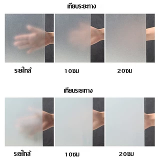 สติ๊กเกอร์ติดกระจก สูญญากาศ ฟิล์มติดกระจก window stickers window film 30/60/90 cm x 2 เมตร ต่อม้วน