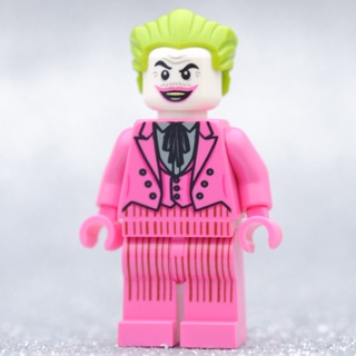 LEGO The Joker Pink Suit Hero DC  - LEGO เลโก้ มินิฟิกเกอร์ ตัวต่อ ของเล่น