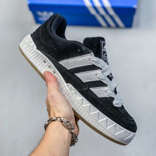 A_didas orebinals Adimatic รองเท้าผ้าใบลําลอง กันลื่น ทนต่อการเสียดสี เหมาะกับการวิ่ง สไตล์เรโทร