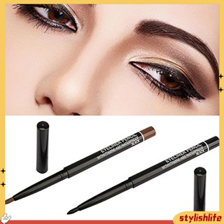 {stylishlife} Waterproof Rotary Gel Cream Eye Liner Brown Eyeliner Makeup Cosmetic Tool