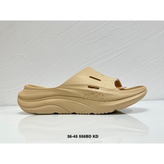 ของแท้ /Hoka One One รองเท้าแตะชายหาด พื้นหนา เสริมส้น รูปวันพีช แฟชั่นฤดูร้อน