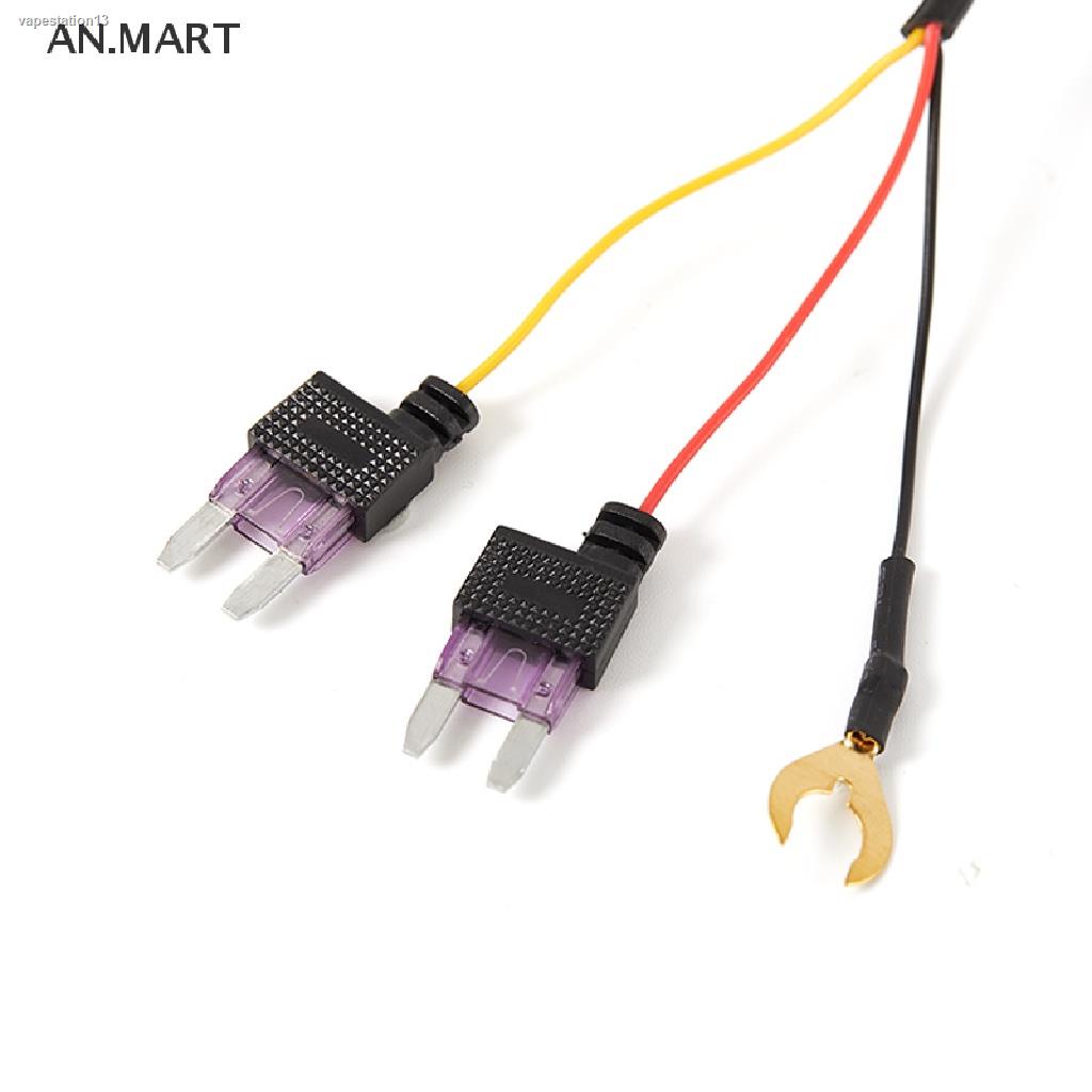 AN.MART Mini Micro USB Car Dash Camera Cam Hard Wire DVR Hardwire Kit for XiaoMi 70Mai Y AM