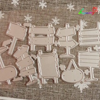 【AG】1 Set Cutting Die Easy to Use Wear-resistant Carbon Photo Album Template Mould for Scrapbooking