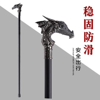 ☌♠Devil May Cry Cane Sword โลหะสแตนเลส Cane Sword กลางแจ้งปีนเขาผู้สูงอายุลื่น Cane Sword ของขวัญดาบ Unedged