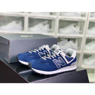 ของแท้ New Balance NB ML574LGI รองเท้าผ้าใบที่ทนต่อการสึกหรอ รองเท้าวิ่งสบายสำหรับผู้ชายและผู้หญิง รองเท้าลำลองระบายอากาศ