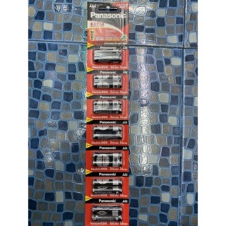 พร้อมส่ง✅ ถ่าน3Aพานาเเท้#AAA# ขายยกเเพ็ก 1แพ็กยาวมี7คู่ 14 ก้อนแท้100%